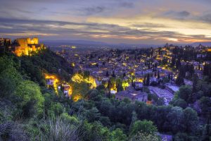 Blick auf Granada